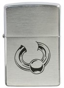 Широкая зажигалка Zippo Body jewelry 200