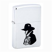 Широкая зажигалка Zippo Bronco 200
