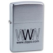 Широкая зажигалка Zippo WWW Zippo 200
