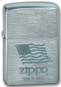 Широкая зажигалка Zippo Zippo Flag 200