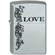 Широкая зажигалка Zippo Inspiration Love 205