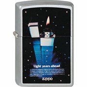 Широкая зажигалка Zippo Light 205