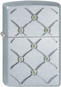Широкая зажигалка Zippo Metal dots 205