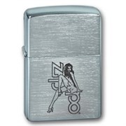 Широкая зажигалка Zippo Woman&Zippo 205