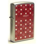Широкая зажигалка Zippo Zippo Hearts 205