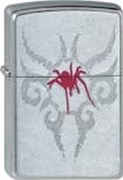 Широкая зажигалка Zippo Red Spider 227