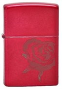 Широкая зажигалка Zippo Rose 21063