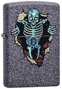 Широкая зажигалка Zippo Skull wall 211