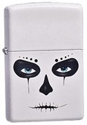 Широкая зажигалка Zippo Skull Mask 214