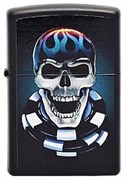 Широкая зажигалка Zippo Chipskull 218