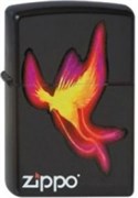 Широкая зажигалка Zippo Zippo Bird 218