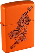 Широкая зажигалка Zippo Tiger 231