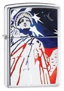 Широкая зажигалка Zippo Justice for all 24192