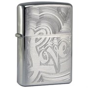 Широкая зажигалка Zippo BS Love 24257