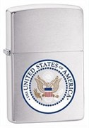 Широкая зажигалка Zippo US Seal 24347