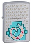 Широкая зажигалка Zippo Painted Lizard 24455