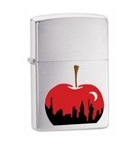 Широкая зажигалка Zippo SV-Big apple 24492