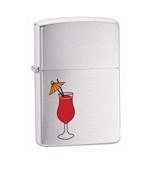Широкая зажигалка Zippo SV -Tropical drink 24496