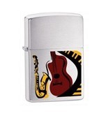 Широкая зажигалка Zippo SV-Musical 24497
