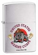 Широкая зажигалка Zippo US Marine 24532