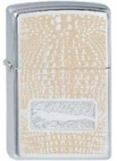 Широкая зажигалка Zippo Crocodile Skin 261