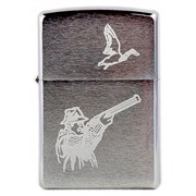 Широкая зажигалка Zippo Hunter&Duck 250