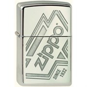 Широкая зажигалка Zippo Logo 319