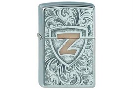 Широкая зажигалка Zippo Zshield 327