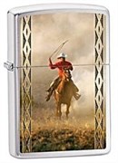 Широкая зажигалка Zippo Cowboy 28284