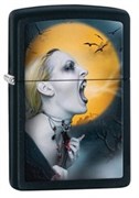 Широкая зажигалка Zippo Vampiress 28435