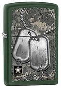Широкая зажигалка Zippo US Army 28513