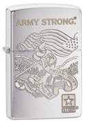 Широкая зажигалка Zippo US Army  28515