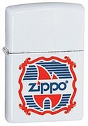 Широкая зажигалка Zippo Vintage logo 28558