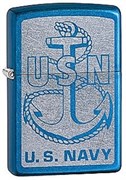 Широкая зажигалка Zippo US Navy 28580