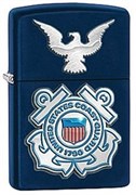 Широкая зажигалка Zippo USCG 28681