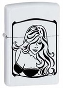 Широкая зажигалка Zippo PinUp 28706