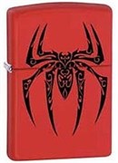 Широкая зажигалка Zippo Spider tattoo 28722