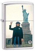 Широкая зажигалка Zippo John Lennon 28730