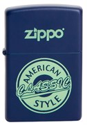 Широкая зажигалка Zippo American classic 28765