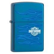 Широкая зажигалка Zippo H-D GHOST 20711