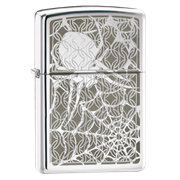 Широкая зажигалка Zippo Hidden Spider 28052