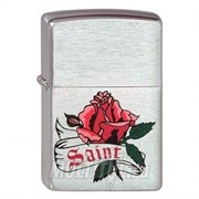 Широкая зажигалка Zippo Rose 200