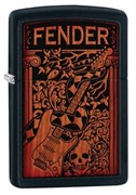 Широкая зажигалка Zippo Fender 28733