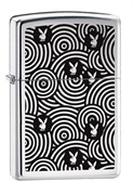 Широкая зажигалка Zippo Play Boy 28075