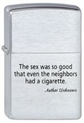 Зажигалка Zippo The sex 200