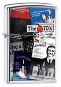Широка зажикалка Zippo The 70's 24189