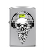 Зажигалка Zippo Хипстер с покрытием High Polish Chrome 250_hipster