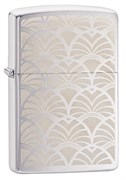 Зажигалка ZIPPO Brushed Chrome 49207