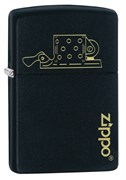 Зажигалка ZIPPO Black Matte 49218