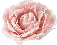 Цветок искусственный "Роза" D=15 cm на клипсе